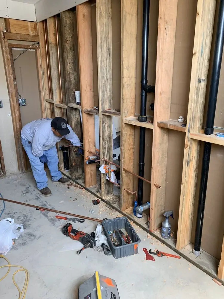 Commercial rough-in plumbing for Gas Line Repair in Memphis